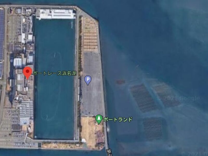 浜名湖競艇の航空写真