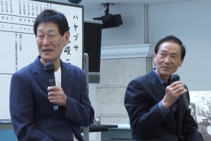 歴代最年長レーサーの加藤俊二と高塚清一
