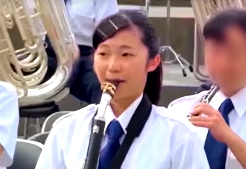 柴田百恵とは？吹奏楽部でクラリネットを担当した高校時代