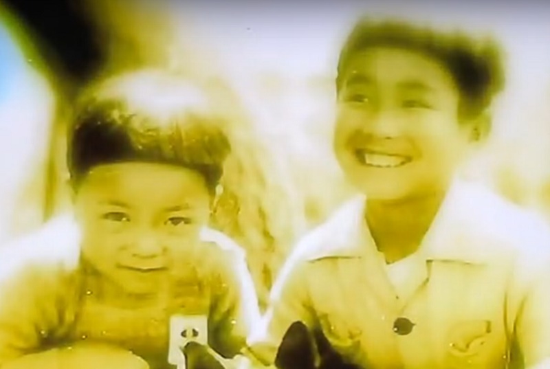 野中和夫の幼少期に撮影された兄弟写真