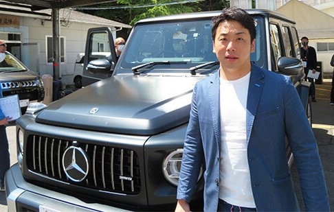 清水裕友の愛車「ベンツ・G63」