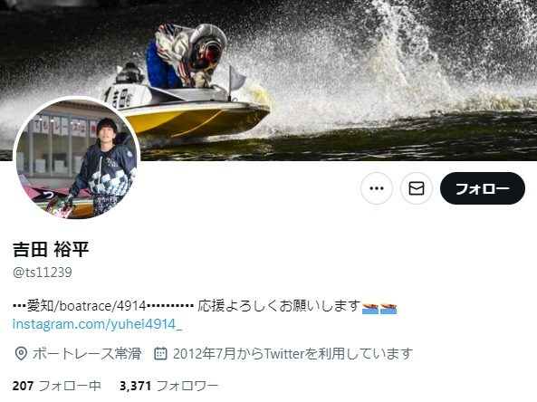 吉田裕平のツイッター