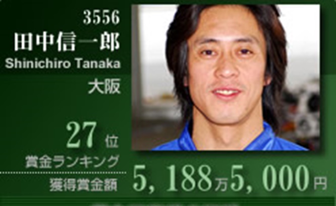 2006年賞金王シリーズ戦に出場した田中信一郎