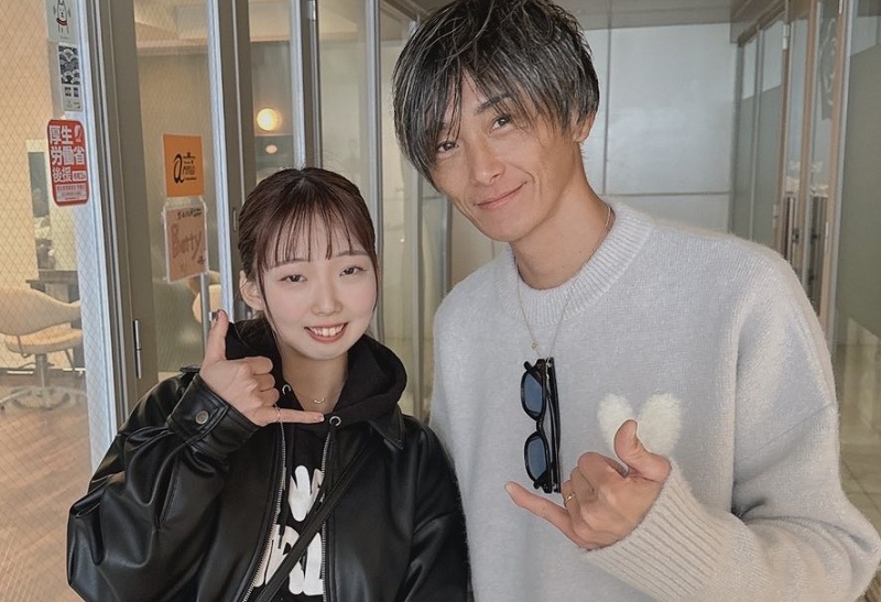 石原凪紗と峰竜太の2ショット②